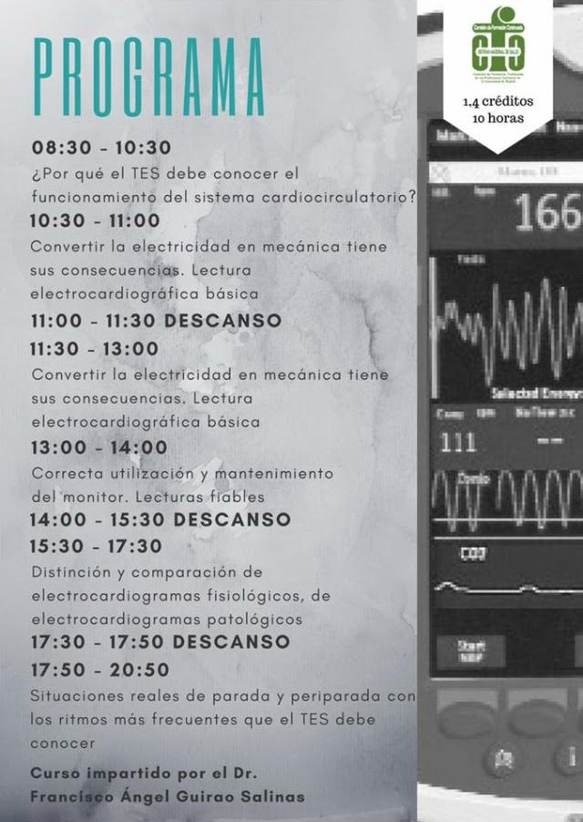 cronograma curso TES 1