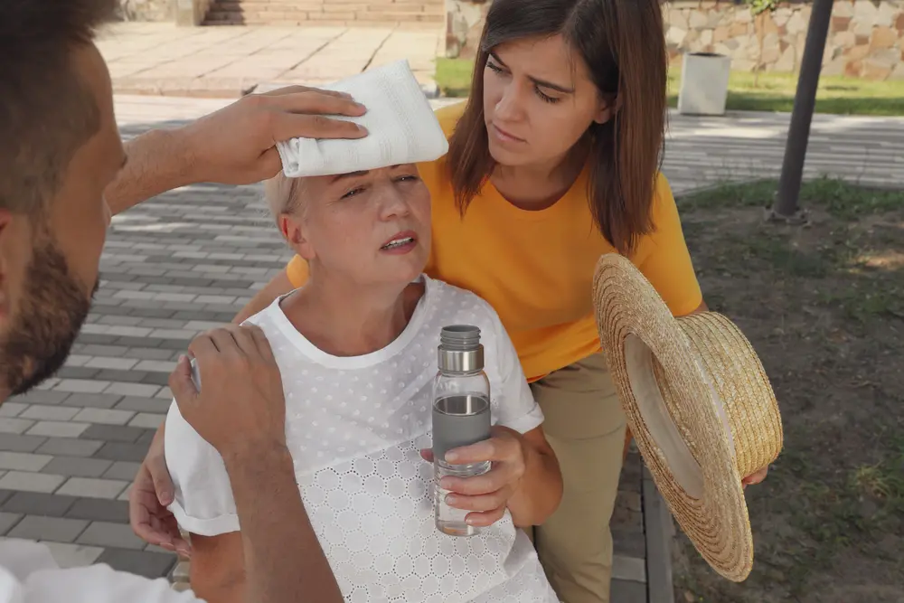 Primeros auxilios durante golpe de calor